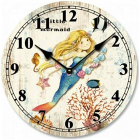 Marhome Ρολόι Τοίχου Ξύλινο 33cm Marhome Ρολόι Τοίχου Ξύλινο 33cm