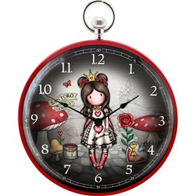 Santoro Παιδικό Ρολόι Τοίχου Finding My Way Πλαστικό Santoro Παιδικό Ρολόι Τοίχου Finding My Way Πλαστικό