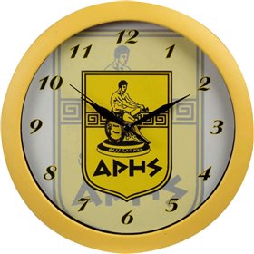 Fanatics Ρολόι Τοίχου Άρης Πλαστικό