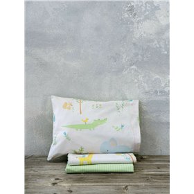 Nima Σετ Σεντόνια Κούνιας Zooborn με Λάστιχο 70x140cm Nima Σετ Σεντόνια Κούνιας Zooborn με Λάστιχο 70x140cm