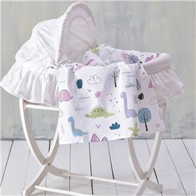 Rythmos Σεντόνι Λίκνου Symbol Dinofriends 80x110cm Rythmos Σεντόνι Λίκνου Symbol Dinofriends 80x110cm