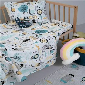 Palamaiki Σετ Σεντόνια Κούνιας My Kingdom με Λάστιχο 70x140cm Palamaiki Σετ Σεντόνια Κούνιας My Kingdom με Λάστιχο 70x140cm