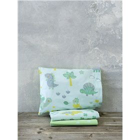 Nima Σετ Σεντόνια Κούνιας Happy Park 120x170cm