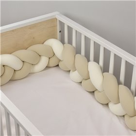 Baby Oliver Πάντα Πλεξούδα Design 788 Ecru/Beige 18x200cm