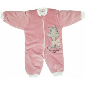 Tender Χειμερινός Υπνόσακος με Πόδια Giraffe 2.5 tog Pink