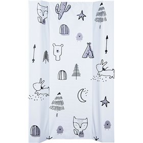 X-treme Baby Μαλακή Αλλαξιέρα Indian από Πλαστικό Grey 44x70cm X-treme Baby Μαλακή Αλλαξιέρα Indian από Πλαστικό Grey 44x70cm