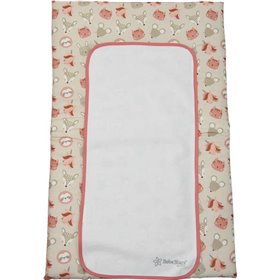 Bebe Stars Μαλακή Αλλαξιέρα Bunny από Ύφασμα Ροζ 48x80cm Bebe Stars Μαλακή Αλλαξιέρα Bunny από Ύφασμα Ροζ 48x80cm