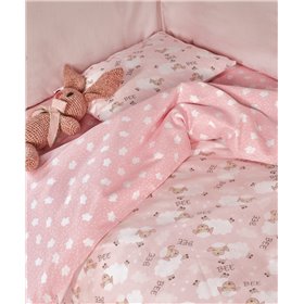 Kentia Βρεφική Παπλωματοθήκη Σετ Merinos 100x140cm