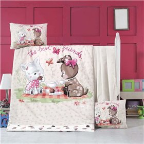 Rythmos Βρεφική Παπλωματοθήκη Σετ Cookie Time 100x150cm