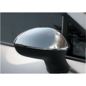 Omtec Μεταλλικά Καπάκια Καθρεφτών Seat Ibiza/Leon/Exeo 5D 2009 Χρώμιο 2τμχΚωδικός: ΚΚ.6508111/OM 