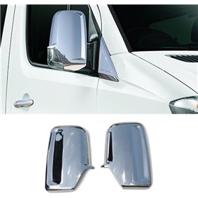 Omtec Καπάκια Καθρεπτών για Mercedes Sprinter Van 2006 - Vw Crafter Van 2006-2017 2τμχΚωδικός: ΚΚ.4724111/OM 