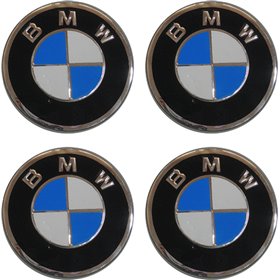 Americat Τάπες Κέντρου Ζάντας Bmw με Εσωτερική Διάμετρο 64mm Μαύρο/Χρώμιο 4τμχ Americat Τάπες Κέντρου Ζάντας Bmw με Εσωτερική Διάμετρο 64mm Μαύρο/Χρώμιο 4τμχ