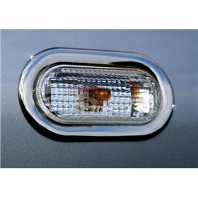 S-dizayn Δαχτυλίδι Φλας Χρώμιο για Seat Ibiza 6L 3/5D 2000&gt2009 2τεμΚωδικός: 7106220/SD 