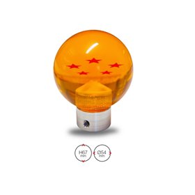 Simoni Racing Dragonball Πόμολο Ταχυτήτων Διάφανο Universal 54mm Πορτοκαλί