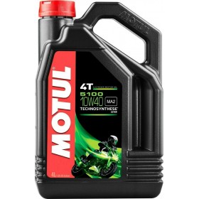 Motul 5100 4T Λάδι Μοτοσυκλέτας για Τετράχρονους Κινητήρες 10W-40 4lt