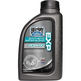 Bel-Ray EXP Synthetic Ester Blend 4T Ημισυνθετικό Λάδι Μοτοσυκλέτας για Τετράχρονους Κινητήρες 20W-50 1lt