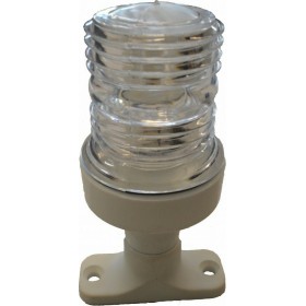 Eval Φανός Περίβλεπτος Ναυσιπλοΐας Σταθερός Με Λευκός Κέλυφος 12.7cm