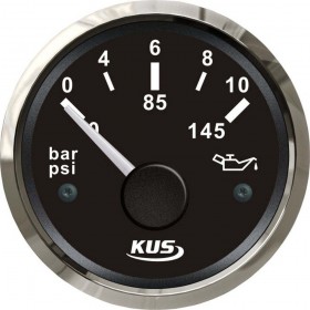 Eval Δείκτης Πίεσης Λαδιού 10BarΚωδικός: 04510-INOX 