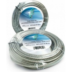 Filomat Συρματόσχοινο Γαλβανιζέ 3.0mm x 25m Filomat Συρματόσχοινο Γαλβανιζέ 3.0mm x 25m