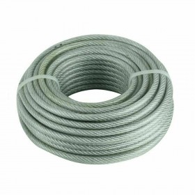 Συρματόσχοινο Πλαστικοποιημένο 5-6mm x 100m