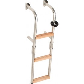 Eval Σκάλα Αναδιπλούμενη Καθρέπτου με 3 Σκαλοπάτια 64x19cm 00575-3