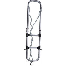 Lalizas Σκάλα Αλουμινίου Αναδιπλoύμενη για Φουσκωτά Σκάφη 240x900mm 2 Σκαλιά 99507