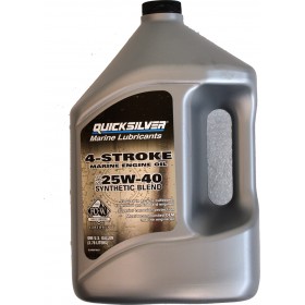 Quicksilver Synthetic Blend Λάδι Τετράχρονης Εξωλέμβιας Μηχανής 25W-40 1ltΚωδικός: 03948-1  Quicksilver Synthetic Blend Λάδι Τετράχρονης Εξωλέμβιας Μηχανής 25W-40 1ltΚωδικός: 03948-1