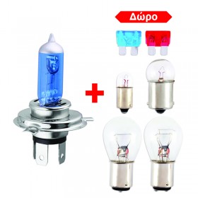 ΛΑΜΠΕΣ XENON KIT Η4 100/90W ΛΑΜΠΕΣ XENON KIT