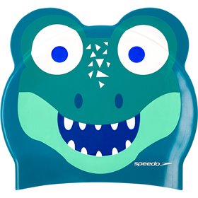 Speedo Printed Character Corey Croc 12240-D680 Σκουφάκι Κολύμβησης Παιδικό από Σιλικόνη Πράσινο Speedo Printed Character Corey Croc 12240-D680 Σκουφάκι Κολύμβησης Παιδικό από Σιλικόνη Πράσινο