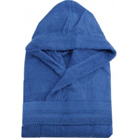 Dimcol Παιδικό Μπουρνούζι Κολυμβητηρίου Μπλε Νο12 Dimcol Παιδικό Μπουρνούζι Κολυμβητηρίου Μπλε Νο12