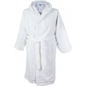 Dimcol Παιδικό Μπουρνούζι Κολυμβητηρίου Λευκό Νο14 Dimcol Παιδικό Μπουρνούζι Κολυμβητηρίου Λευκό Νο14