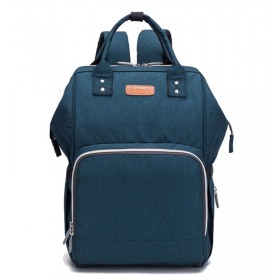 Τσάντα πλάτης μωρού μπλε με usb