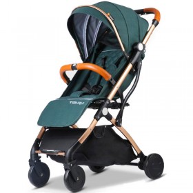 Καροτσάκι μωρού τρόλεϊ πράσινο