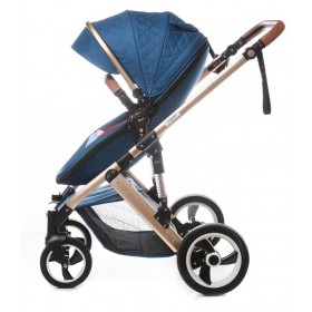 Καρότσι μωρού Viper μπλε K-123 Καρότσι μωρού Viper μπλε