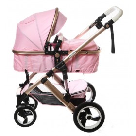 Καρότσι μωρού Cougar ροζ