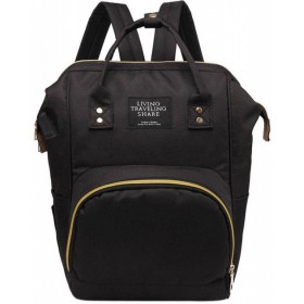 Τσάντα πλάτης μωρού μαύρη L.T.S. Τσάντα πλάτης μωρού μαύρη L.T.S.