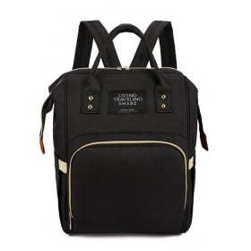 Τσάντα πλάτης μωρού μαύρη με USB LTS Τσάντα πλάτης μωρού μαύρη με USB LTS