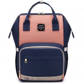 Τσάντα πλάτης μωρού LEQUEEN μπλε-ροζ B-252 Τσάντα πλάτης μωρού LEQUEEN μπλε-ροζ