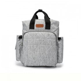 Τσάντα πλάτης μωρού γκρι με USB