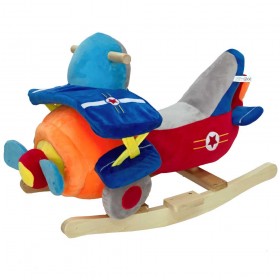 Κουνιστό παιχνίδι ξύλινο Αεροπλάνο Κουνιστό παιχνίδι ξύλινο Αεροπλάνο