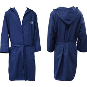 AlpinPro Nemo BRSL-NV Μπουρνούζι Κολυμβητηρίου Ενηλίκων Μπλε Microfiber Large