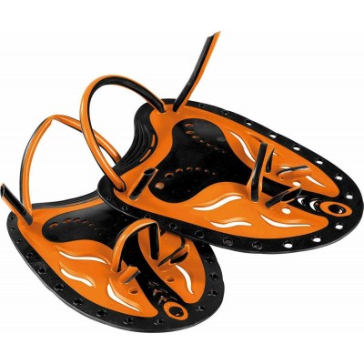 CressiSub Swim Paddles Black/Orange