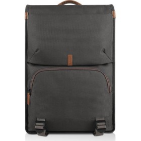 Lenovo Urban B810 Αδιάβροχη Τσάντα Πλάτης για Laptop 15.6" Black Brown