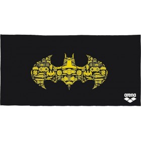 Arena Super Hero 001545-503 Πετσέτα Κολυμβητηρίου Μικροϊνών Μαύρη