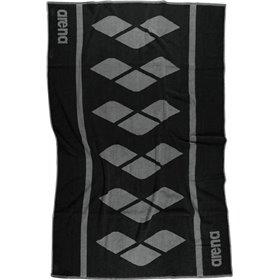 Arena Holly 51010-55 Πετσέτα Κολυμβητηρίου Βαμβακερή Μαύρη 150x100cm