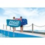 Zoggs 3640020 Πετσέτα Κολυμβητηρίου Βαμβακερή 140x70cm