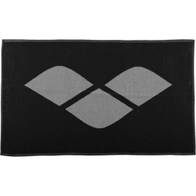 Arena Hiccup 2A487-55 Πετσέτα Κολυμβητηρίου Βαμβακερή Μαύρη 100x60cm