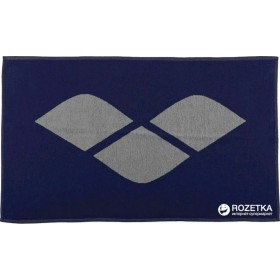 Arena Hiccup 2A487-75 Πετσέτα Κολυμβητηρίου Βαμβακερή Μπλε 100x60cm