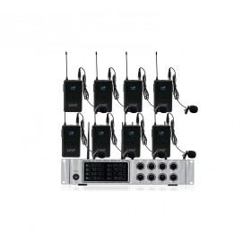 Ασύρματο σετ 8Χ UHF μικροφώνων - Conference Wireless Microphones - 678907