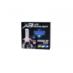 Λάμπες LED - Headlights - 9006 - X3 - 239171 Λάμπες LED - Headlights - 9006 - X3 - 239171